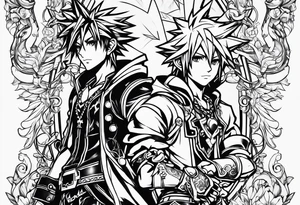 Kingdom hearts tattoo idea