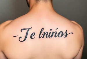 Femenino tatuaje para el nombre de 3 niños tattoo idea