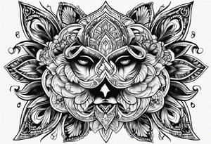 Inner deep meaningful designs tattoo idea