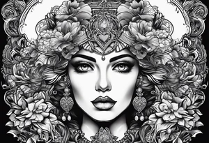 A symbol that emphasizes intelligence, strength and determination. tattoo idea