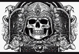 necromancer logo tattoo idea