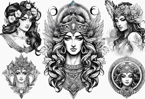 Greek mythology tattoo idea