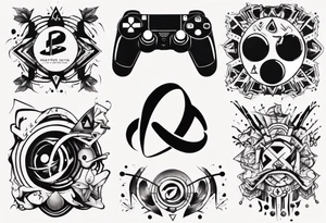 playstation tattoo idea