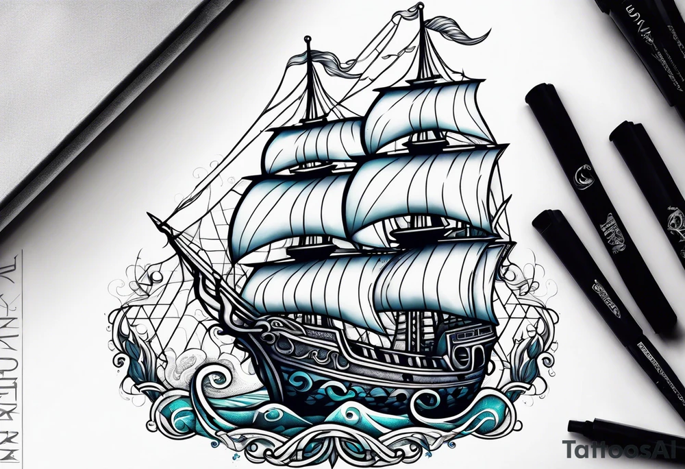 kraken tattoo idea