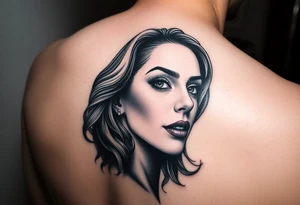 Salma Hayek tattoo idea