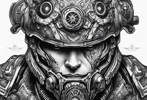 Gears of War locust tattoo idea