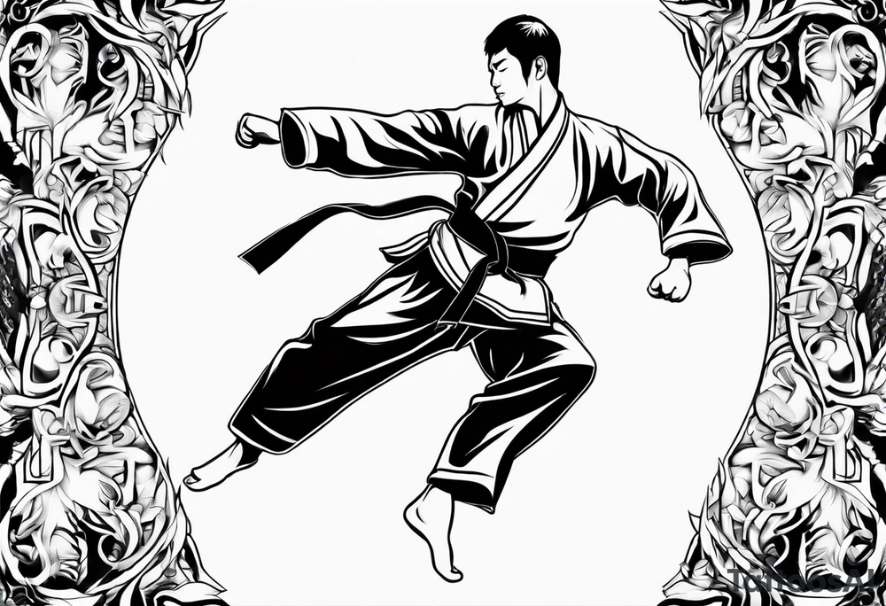 Taekwondo tattoo idea