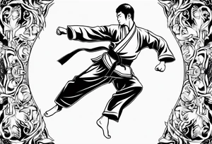 Taekwondo tattoo idea