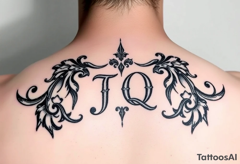 Chef tattoo in Memory of my late best friend who passed with the letters, JQ inserted in the tattoo tattoo idea