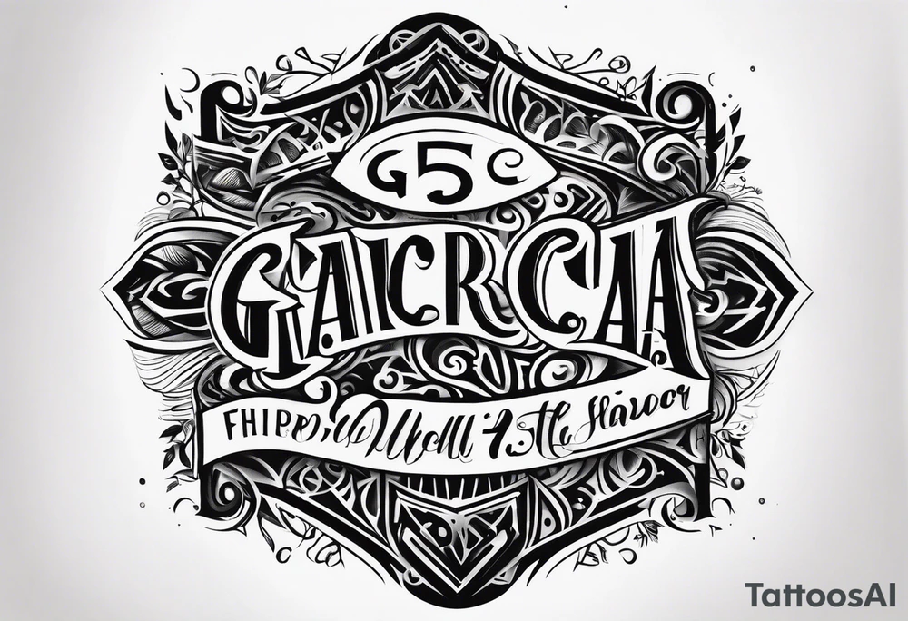 Garcia tattoo idea