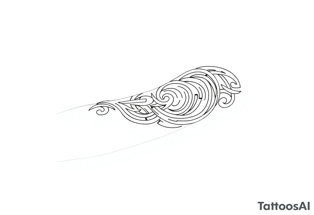 Māori Celtic sleeve tattoo idea