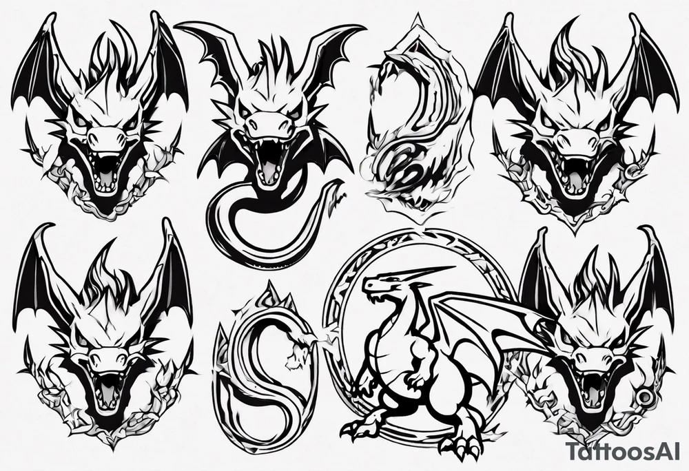 Charizard tattoo idea