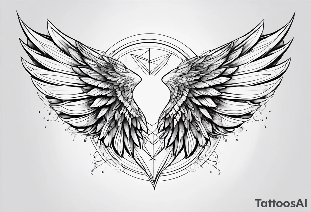 Wings tattoo idea