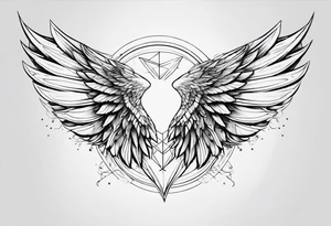 Wings tattoo idea