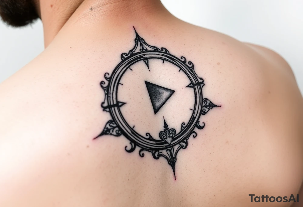 play, pause, stop rewind, mental awareness, make it small and compact tattoo idea