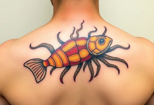 Sea life honey tattoo idea