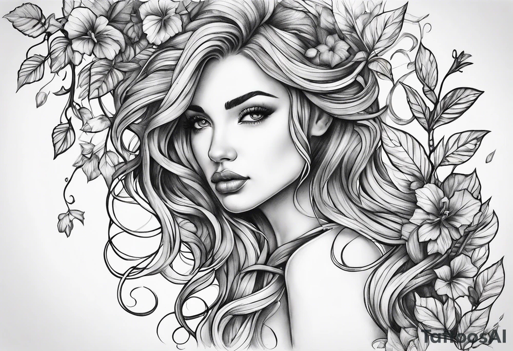 vines tattoo idea