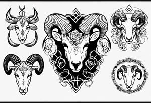 aries tattoo idea