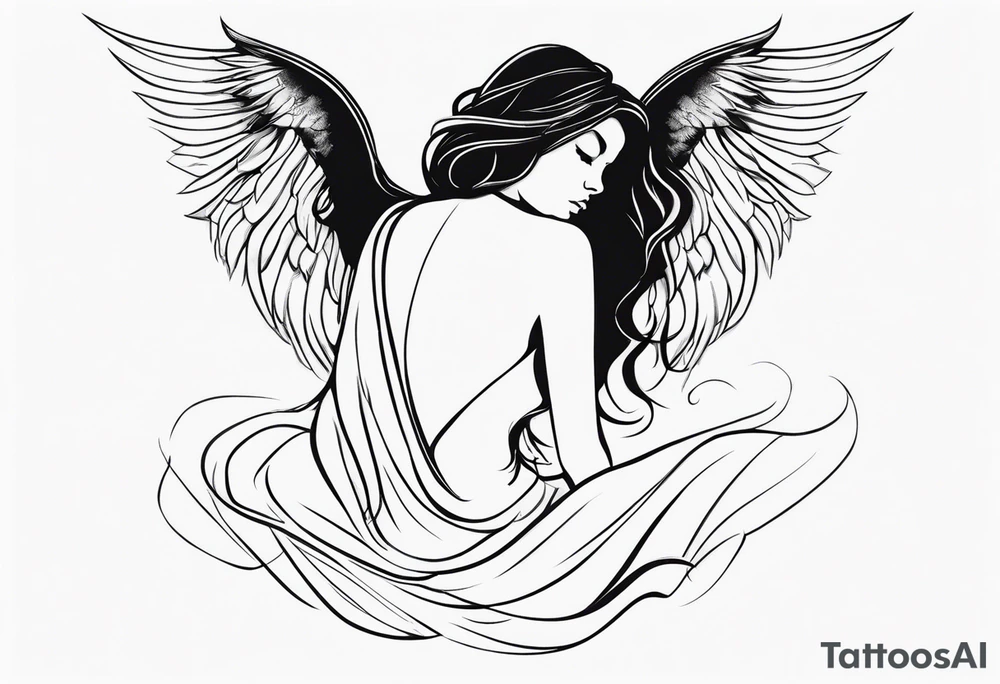Fallen Angel, dissapointed people tattoo idea