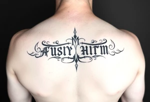 Can you crate ambigram phrases? tattoo idea