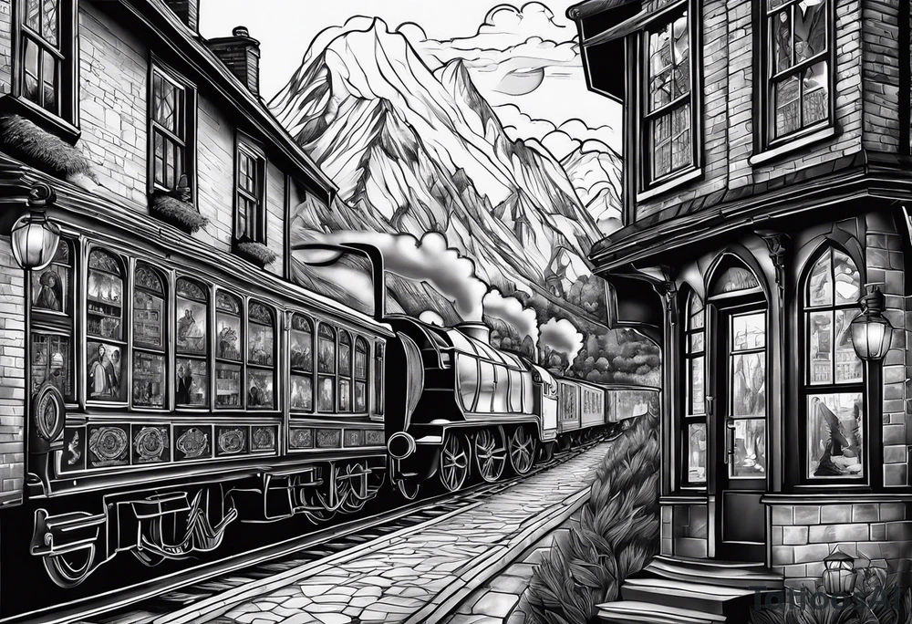harry potter movies make it one item form all the moives tattoo idea