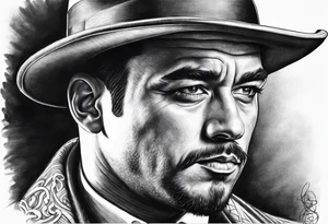 60's Gangster tattoo idea