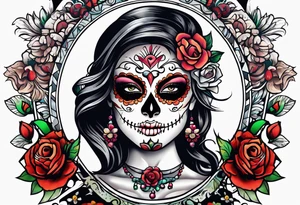 Day of the Dead tattoo idea