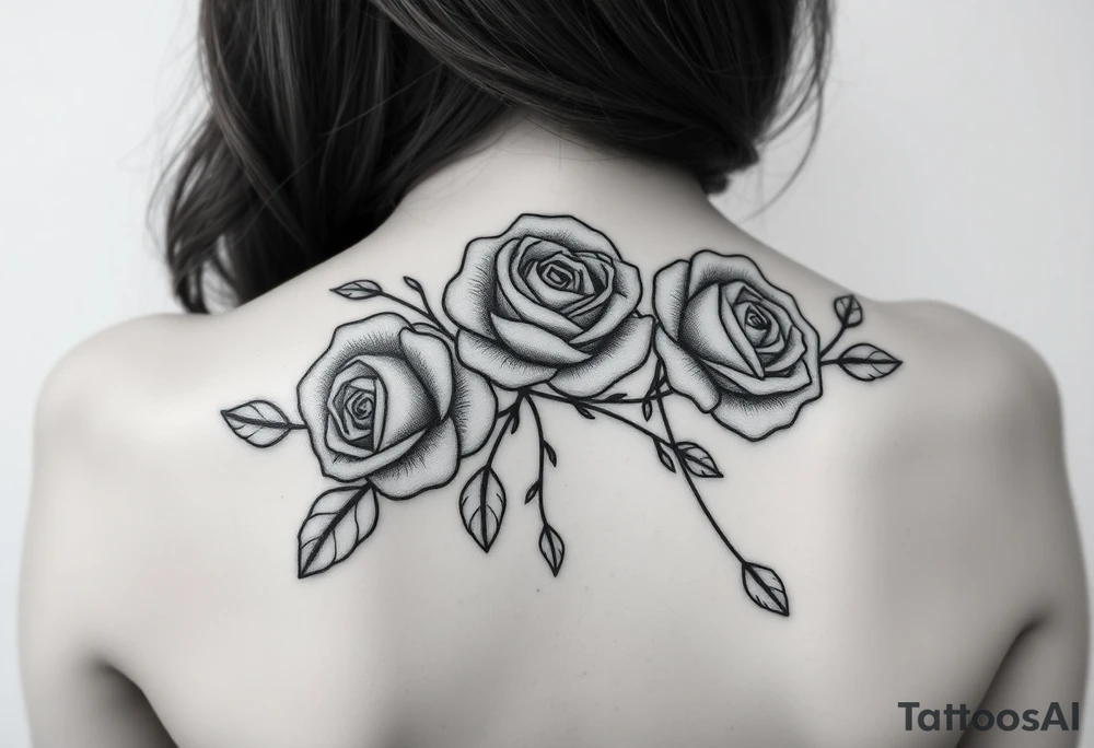 Roses tattoo idea