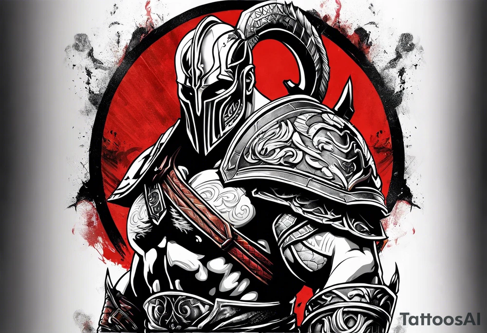 Ares God of war tattoo idea
