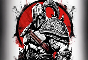 Ares God of war tattoo idea