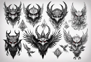 The Demon Stolas. tattoo idea