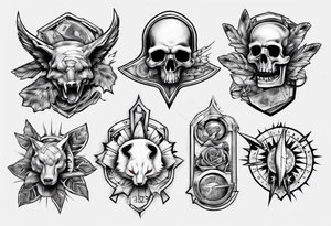 money hunt tattoo idea