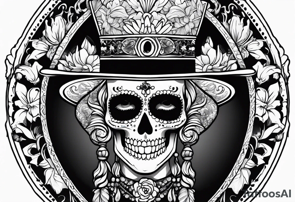 La muerte tattoo idea
