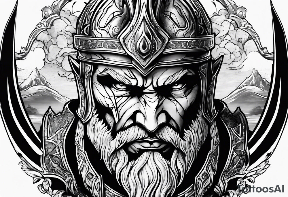 ares the god of war tattoo idea