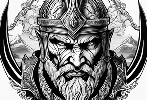ares the god of war tattoo idea