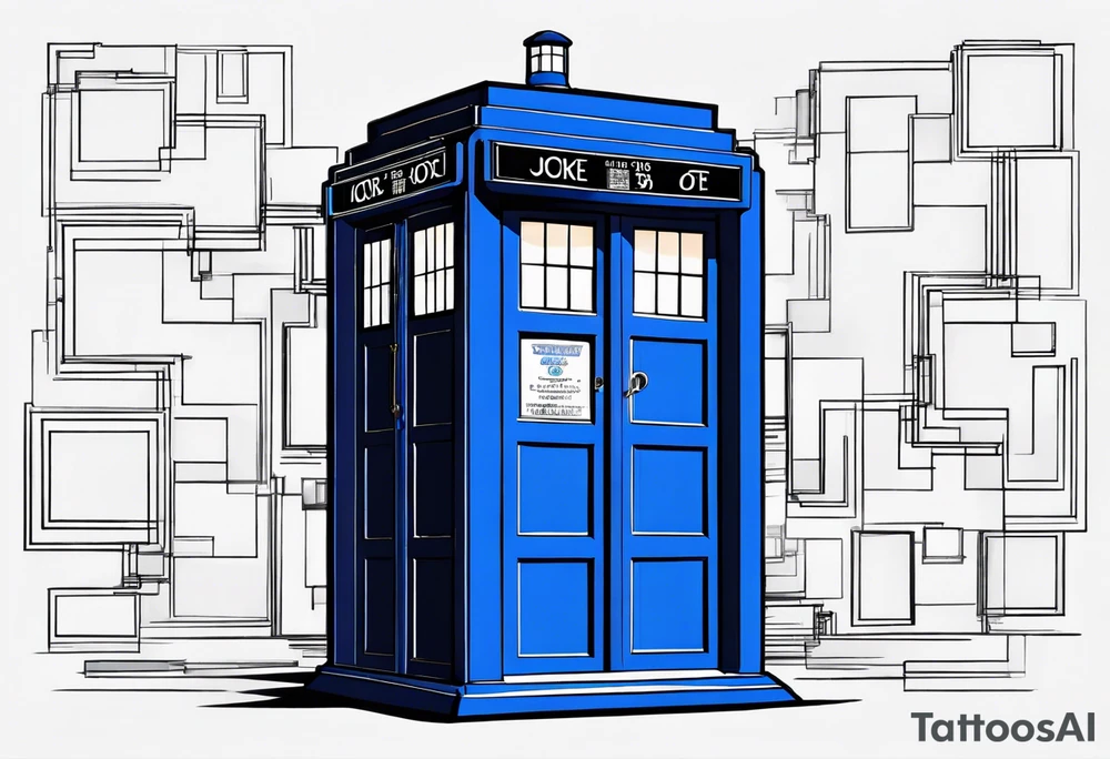 Tardis. tattoo idea
