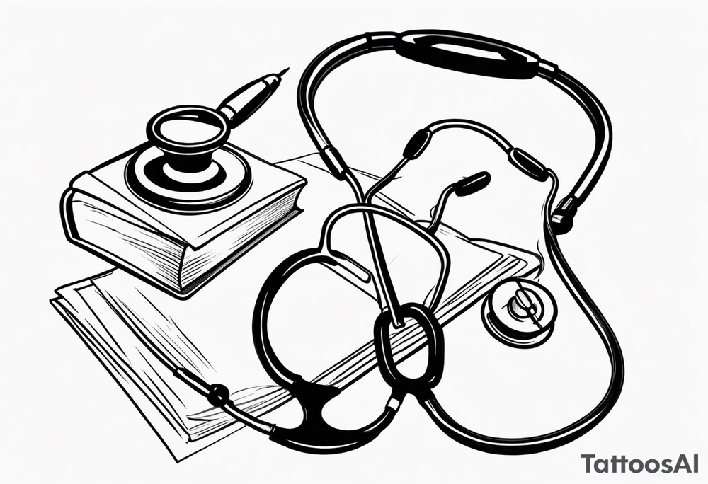 CPA
, STETHOSCOPE tattoo idea