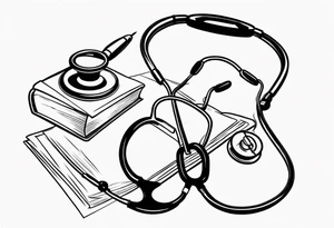 CPA
, STETHOSCOPE tattoo idea