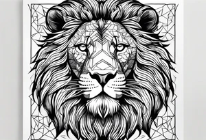 leo sign tattoo idea