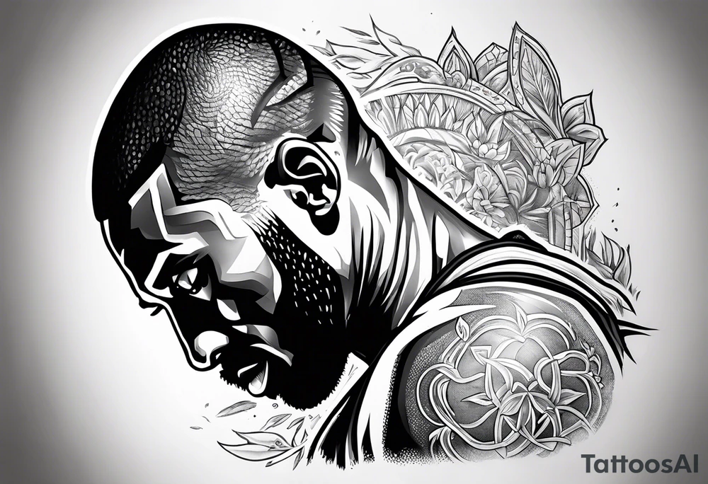 Kobe Bryant logo tattoo idea