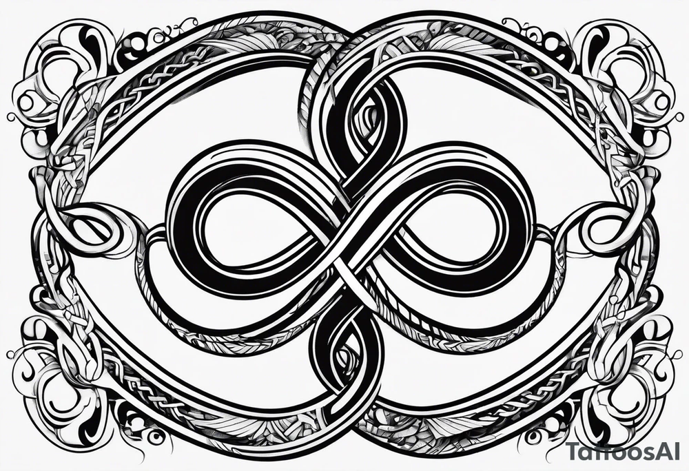 infinity symbol tattoo idea
