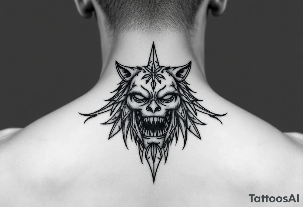 Meaningful tattoo for neck tattoo idea