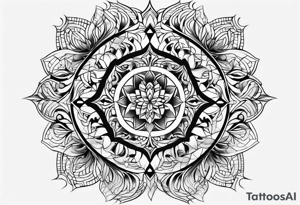 Fractal design tattoo idea