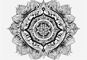 Fractal design tattoo idea