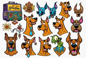 scooby doo tattoo idea