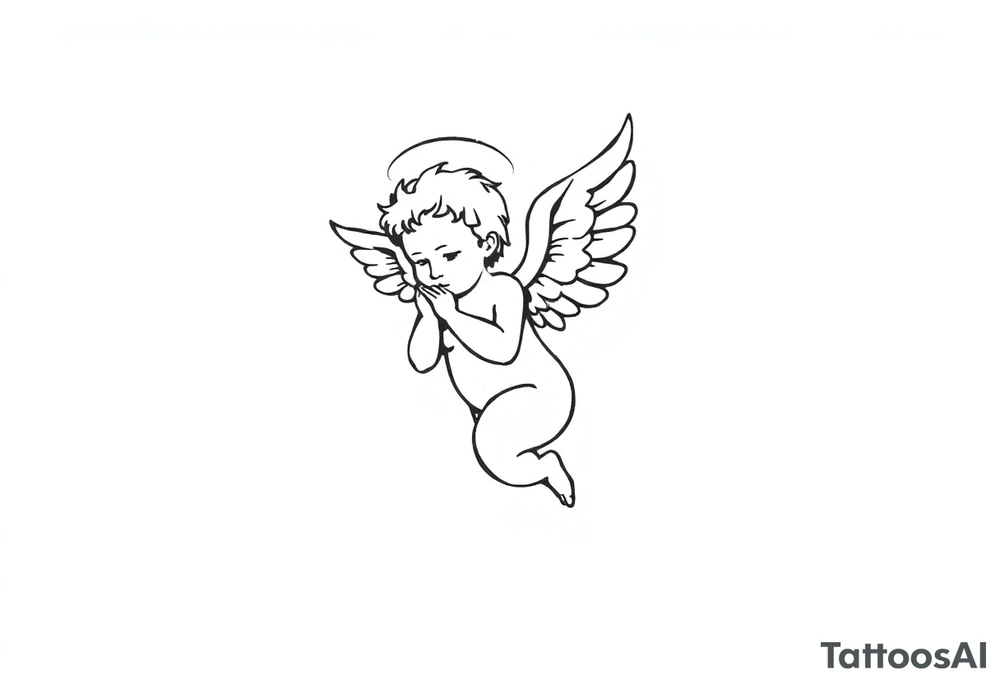 cherub tattoo idea