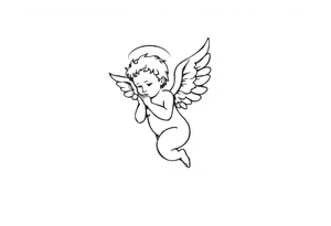 cherub tattoo idea