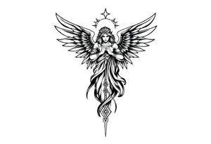 Holy Archangel, Biblical, Christianity, Archangel Michael, Hebrew, Guards of Christianity tattoo idea