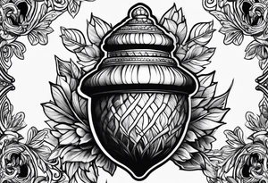 Acorn tattoo idea