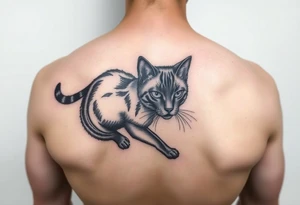 Black Cat tattoo idea